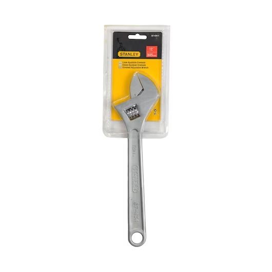 Llave Ajustable Cromada Francesa 12