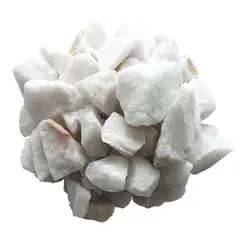 GENERICO - PIEDRA GRANALLA BLANCA DE CUARZO 3″ BOLSA 5KG