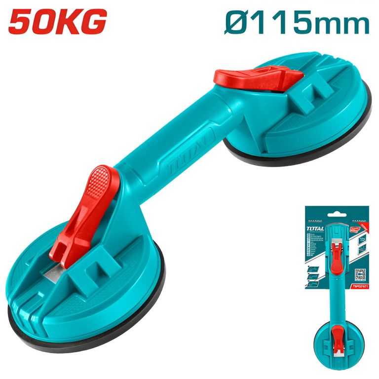VENTOSA DOBLE FUNCIÓN ABS 50KG 115MM -TSP02501