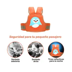 KIDS - Arnés de Seguridad para Niños NARANJA: Viaja con Protección