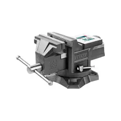 Total Tools - Tornillo de banco 6 giratorio industrial Total
