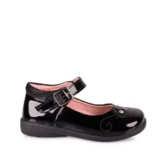 RABBIT - Zapato Maryjane Vestir JEFERS-017 Negro Cuero