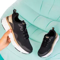 VIALE - Zapatilla Casual ZUN-2404 Negro Routt