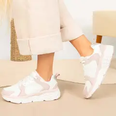 VIALE - Zapatilla Casual ZUN-2401 Rosad/Bb Routt