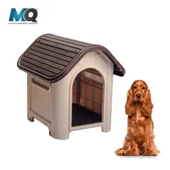 QRUBBER - Casa Para Mascota PequeñaMediana Color Café Oscuro MQ
