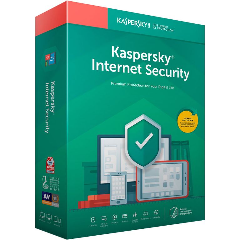 Antivirus Internet Security 5 dispositivo 1 año