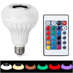 GENERICO - Foco Led Bluetooth Altavoz Colores Fiesta - Ikafree