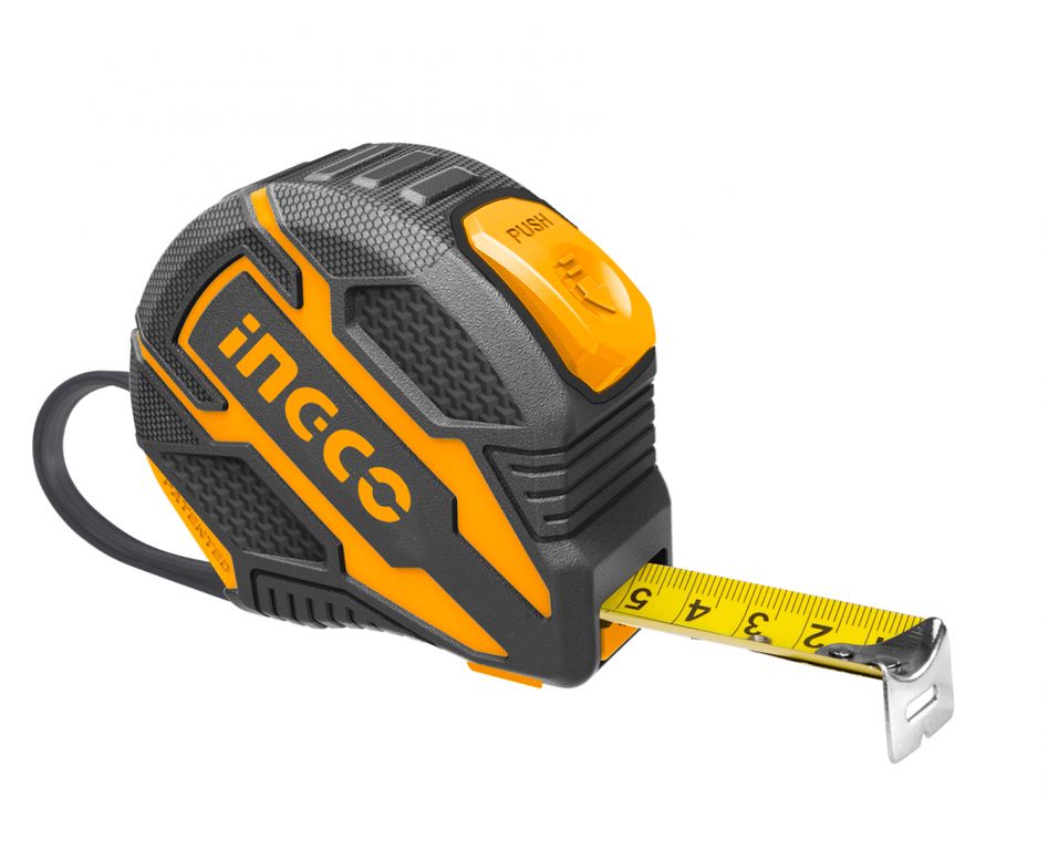 Cinta Métrica 5mt x 19mm Metrica y Pulgadas Ingco