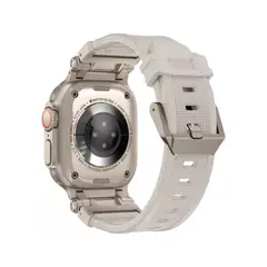 GENERICO - Correa Para Applewatch Y Watch Rugged 42-44-45-49mm Blanco