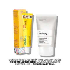 GOOD MOLECULES - Contorno De Ojos Yerba Mate 15ml-Natural Moisturizing Factors + HA - The Ordinary 30ml