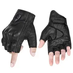ICON - GUANTES DE CUERO MITONES PARA MOTO PERSUIT