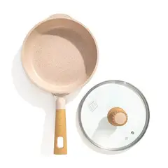 PENTHA - Sartén Antiadherente con Tapa - MGC N° 26 Color Crema