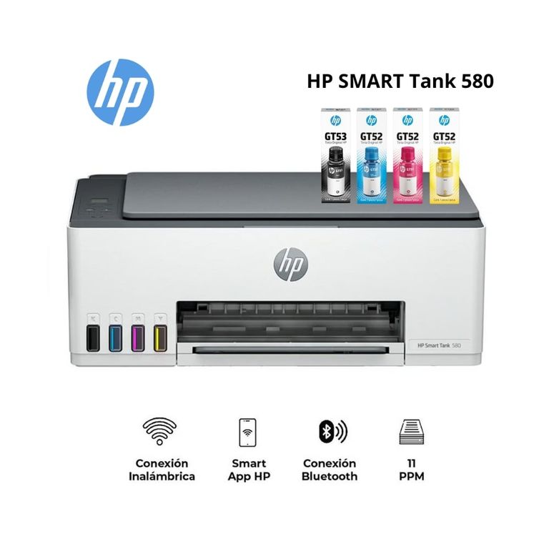 Impresora multifuncional Wifi bluetooth Smart Tank 580