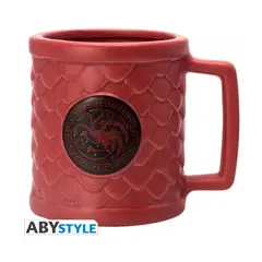 ABYSSE AMERICA - TAZA GAME OF THRONE 3D 500ML TARGARYEN X2