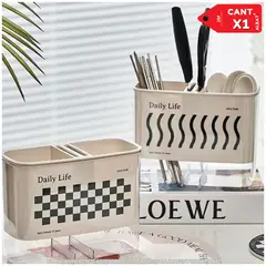 INSPIRA MARKET - Organizador de cubiertos de cocina soporte de utensilios