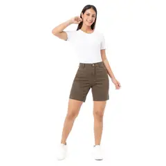 Pionier - Short Basico Drill Stretch Francila Mujer