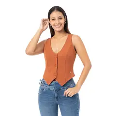 PIONIER - Chaleco French Terry Mujer Gunes-S