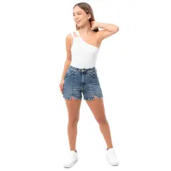 SQUEEZE - Short Denim Stretch Mujer Nelea