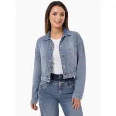 GOCCOS - Casaca Denim Mujer Avit