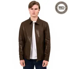 NORTON - Casaca Cuero Hombre Sebaz01