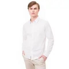 Norton - Camisa Clasico Popelina Stretch Paulino Ml 3 Hombre