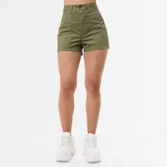 SQUEEZE - Short Tafeta Mujer Silty