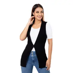 PIONIER - Chaleco Chaleco Hilos Gighy Mujer