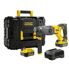 STANLEY - Rotomartillo SDS-Plus 20V Fatmax 2.0J 2 Bat 4.0 Ah SBH900M2K-B2