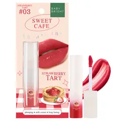 CATHY DOLL - Baby Bright Sweet Cafe Shiny Tint 2.8 GR 03 Strawberry Tart