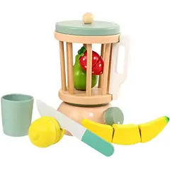 GENERICO - Juguete Didáctico Licuadora de Madera para Niñas