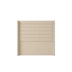 GENERICO - Cabecera Alta Niza de 2 Plz - Color Beige