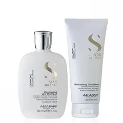 ALFAPARF MILANO - ALFAPARF SEMI DI LINO – Diamond Shampoo 250 ml + Conditioner 200 ml