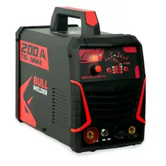 MARCA - Soldadora Inverter Tig Pulsado-Tig Hf Y Mma 200A Bull Welder