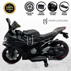 CONFORT - Moto a Batería para Niños «CAMPBELL» Licenced Black