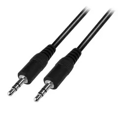 TRAUTECH - CABLE DE AUDIO DE MINI PLUG MACHO A MINI PLUG MACHO DE 3 MTS
