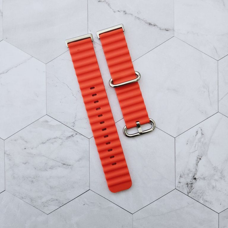 Correa Silicona Ocean para HUAWEI FIT 3 - Rojo