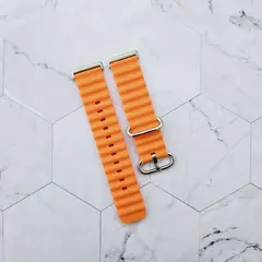 GENERICO - Correa Silicona Ocean para HUAWEI FIT 3 - Naranja