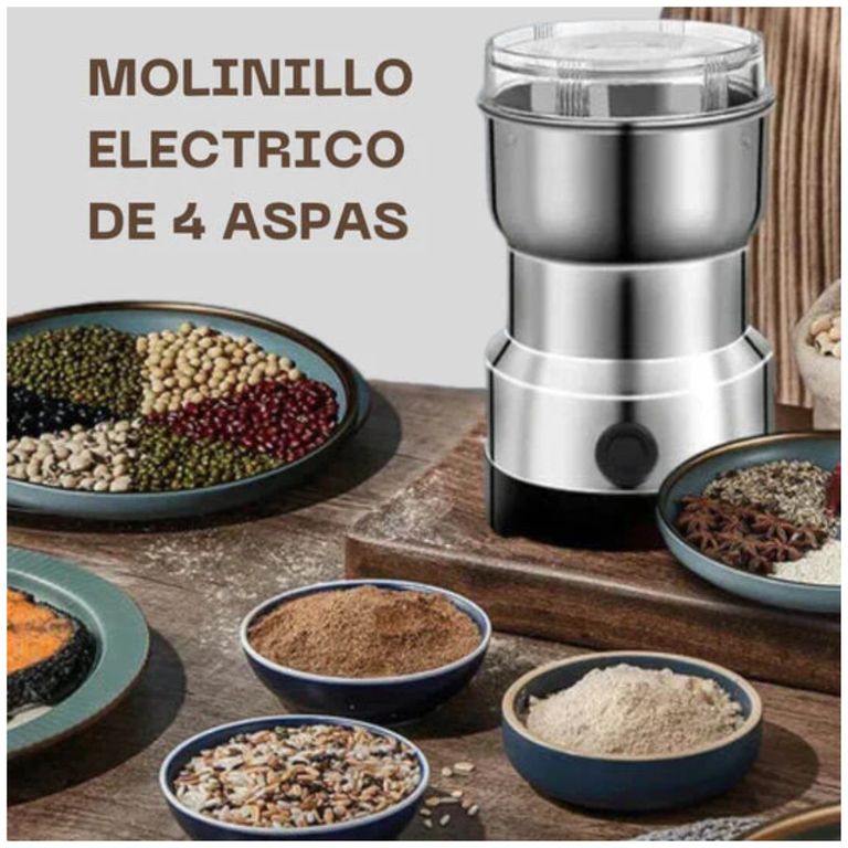 Molinillo de 4 Aspas Triturador de Café y otros Granos