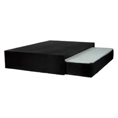 MUEBLES MACRUMO - Cama Diván 2 Plz (Base Tarima + Cama Auxiliar)