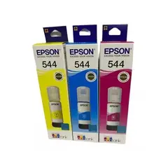 EPSON - Botella tinta t544 544 kit x 3 serie l l3110 l1110 l3160 l3190