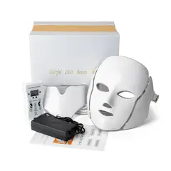 GENERICO - MASCARA LED 7 COLORES - FOTOTERAPIA ANTIAGE