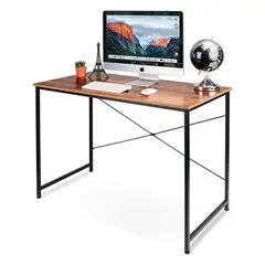 GENERICO - Escritorio De Oficina Vintage Mesa Rustico Minimalista Computadora