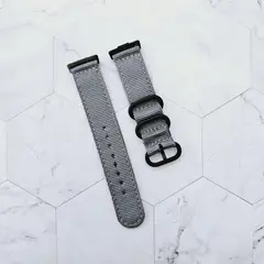 GENERICO - Correa Nylon para HUAWEI FIT 3 - Plomo