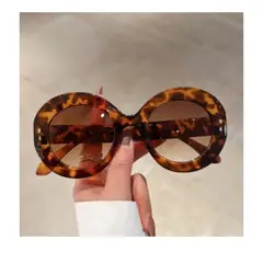 GENERICO - Lentes de Sol Unisex Circular Grande PL3900 Tigre