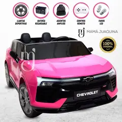 CHEVROLET - Carro a Batería «GIARDI» con Pantalla Pink