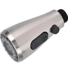 GENERICO - Cabezal Aireador Universal para Grifo Cocina Extraíble ABS cromado