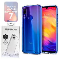 IMPORTADO MC - Space Case Transparente Xiaomi Redmi Note 7 Funda Para celular