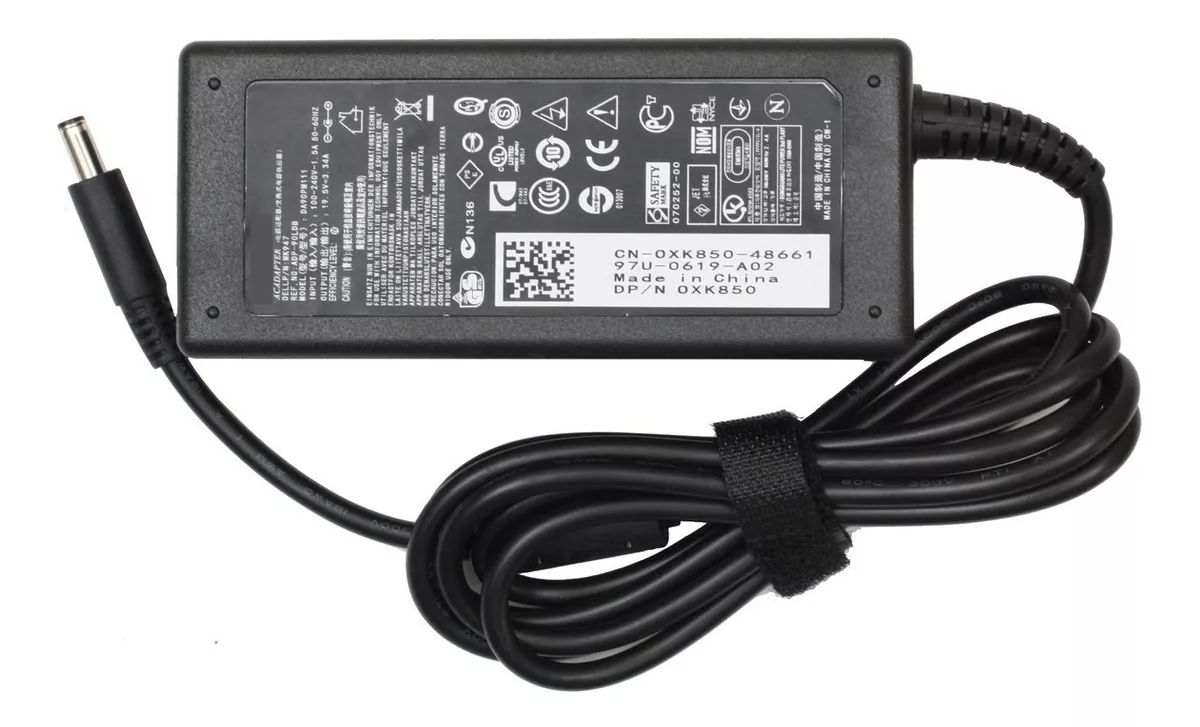 Cargador laptop Dell punta Aguja195v 334a