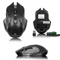 ENKORE - Mouse Gamer Inalámbrico 6B 1600Dpi Silicon EKM308