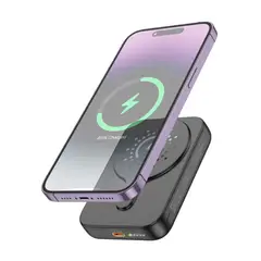 HOCO - Cargador Inalambrico portátil Power Magnetico Bank J117A 20W